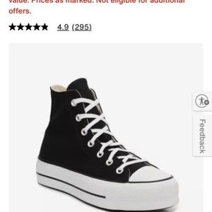 Converse Chuck Taylor All Star High-Top Platform Sneaker - Women's 9.5